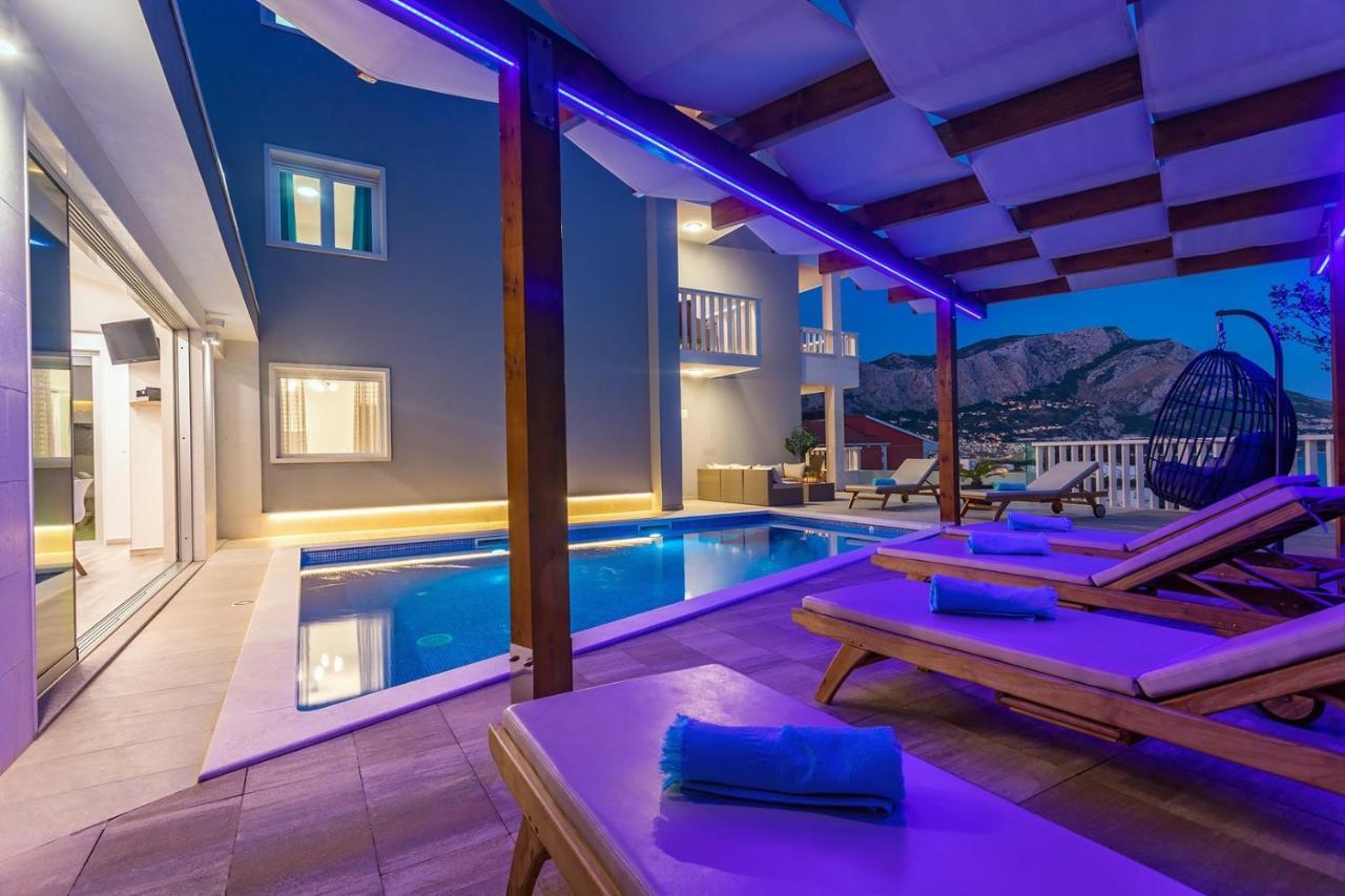 Villa Matan - Only 200M From The Sandy Beaches, Private 28M2 Pool Omiš Cameră foto